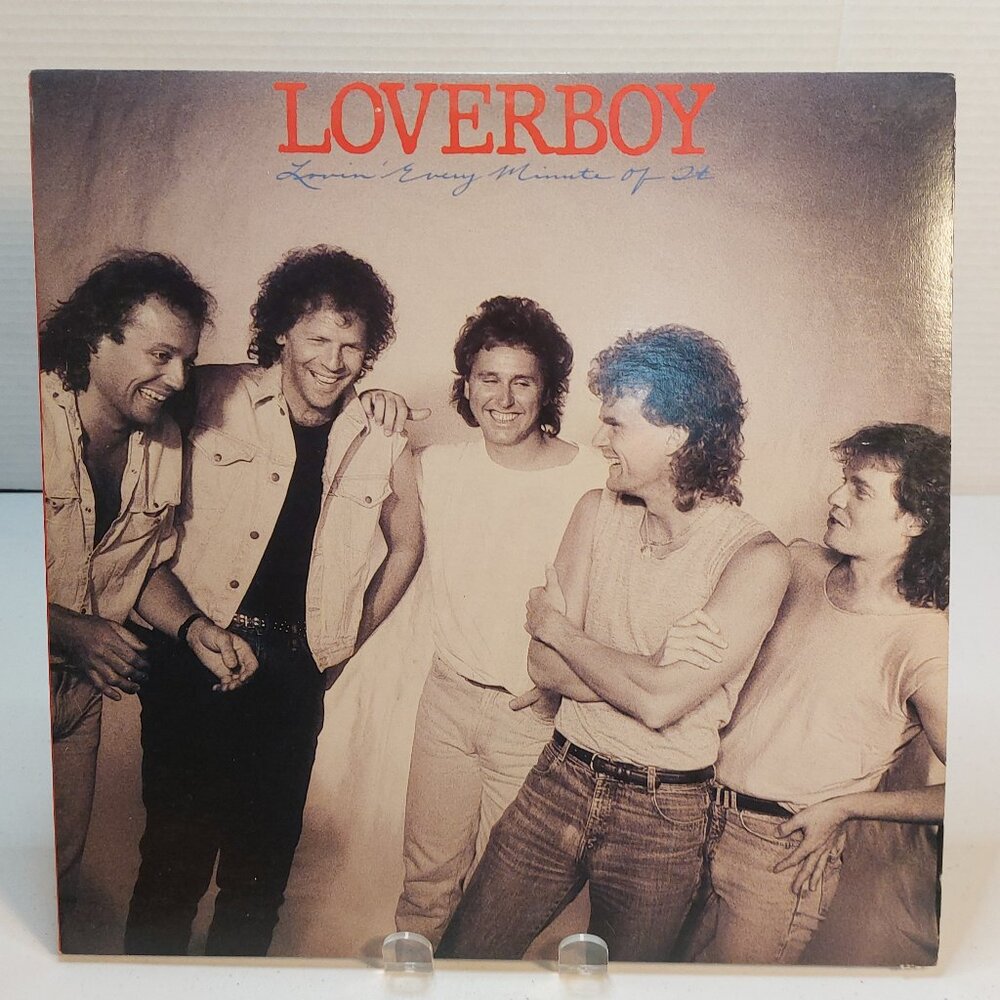 Loverboy ~ Lovin Every Minute Of It (Vinyl LP, 1985)